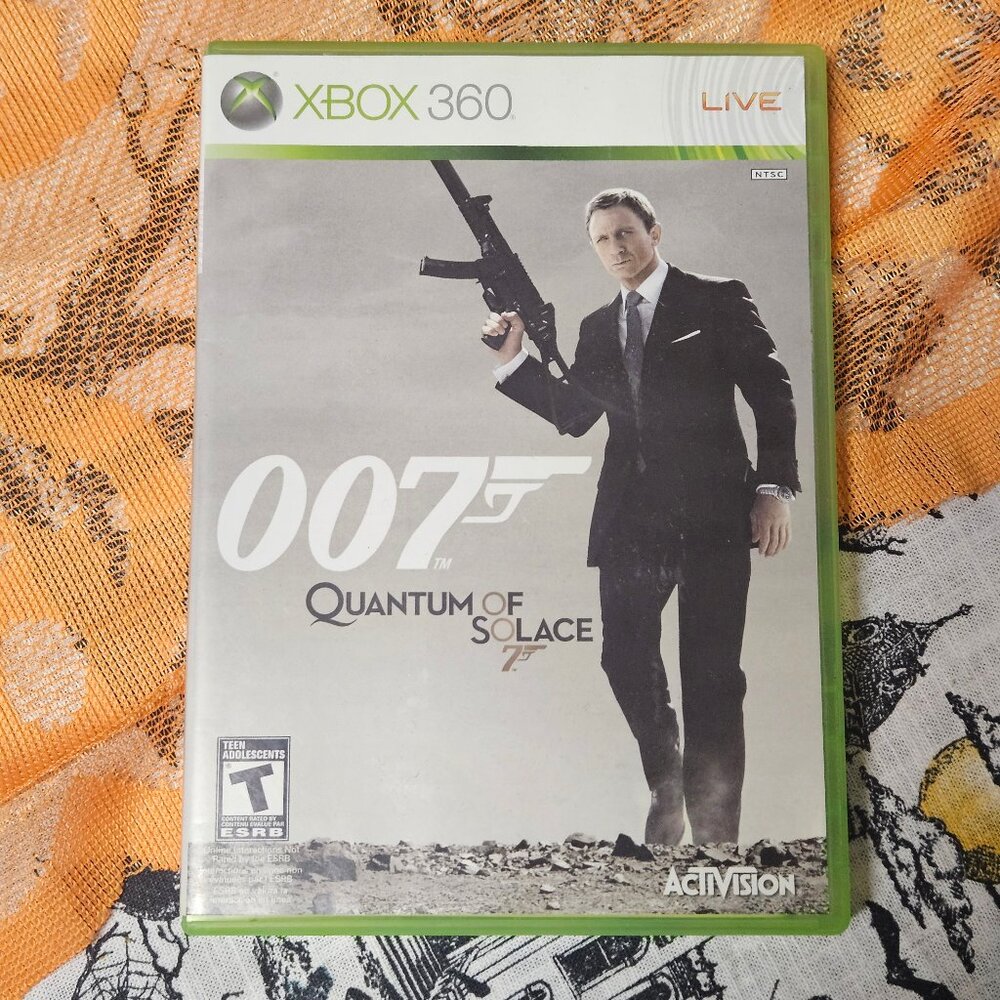 James Bond 007: Quantum of Solace (Microsoft Xbox 360, 2008) CIB Complete